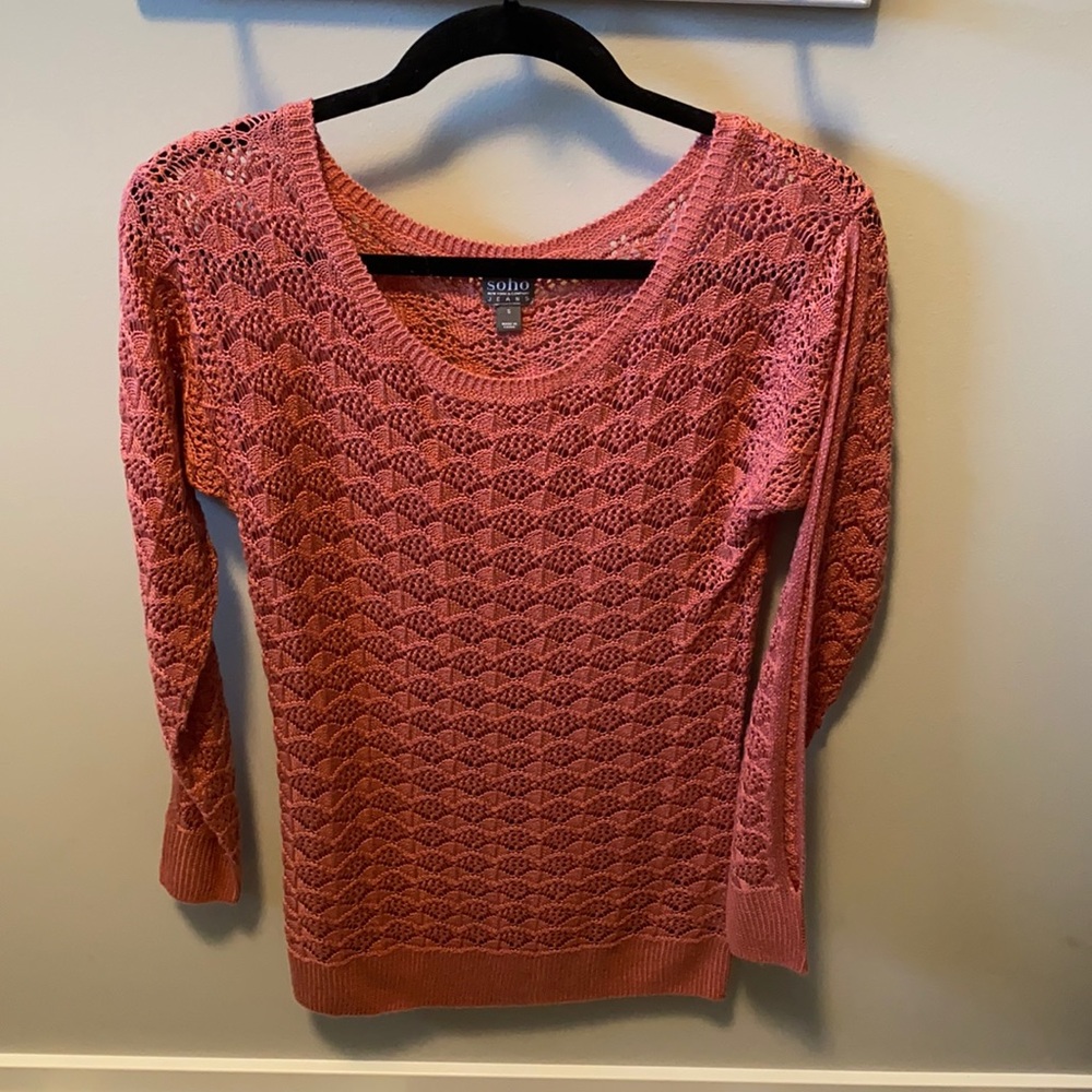 NY&C Slit Sleeve Sweater